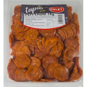 Dešra Pepperoni, pjaustyta, CALET, Ispanija, 500 g